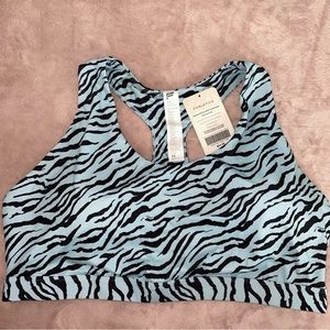 Fabletics animal print sport bra size 3X
